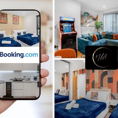 City Centre Apartment With Free Parking, 2 Bathrooms, Netflix And Wifi - Suitable For Contractors And Families - By Noor Luxury Accommodations バーミンガム エクステリア 写真