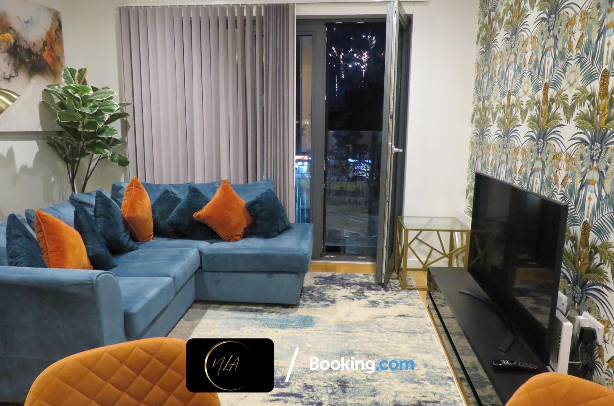City Centre Apartment With Free Parking, 2 Bathrooms, Netflix And Wifi - Suitable For Contractors And Families - By Noor Luxury Accommodations バーミンガム エクステリア 写真